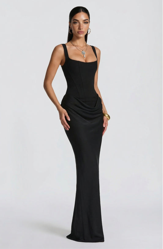 Mirella Maxi Dress - Black