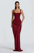 Mirella Maxi Dress - Burgundy