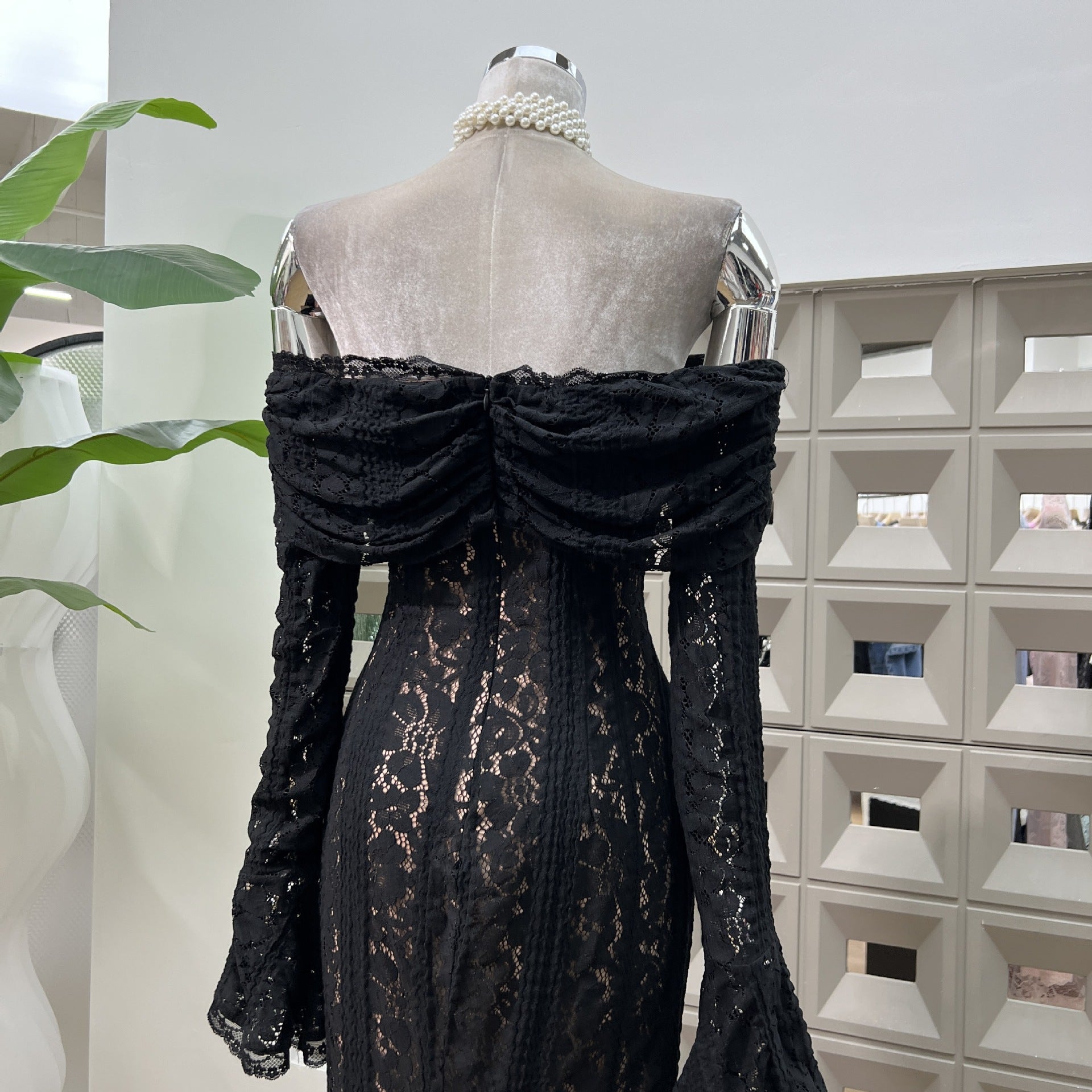 kaliko lace dress Kaliko Lace Dress Navy Size UK 18 rrp 129 DH013 PP 12